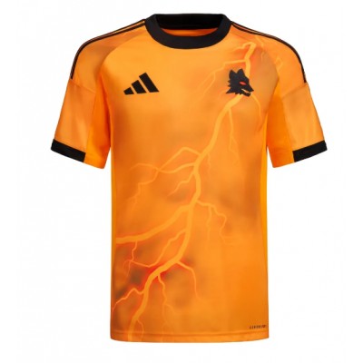 AS Roma Gianluca Mancini #23 Gostujuci Dres 2025-26 Kratak Rukav AS Roma Gianluca Mancini #23 Gostujuci Dres 2025-26 Kratak Rukav